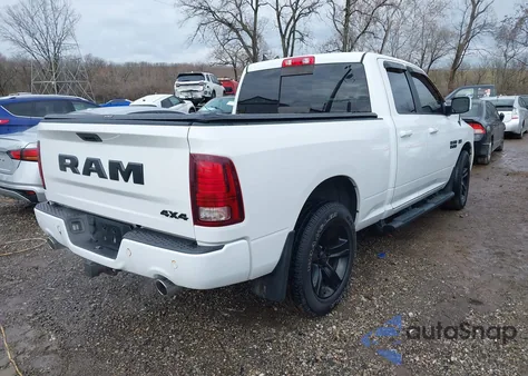 2017 Ram 1500 Night 4X4 6'4 Box из США, поврежденный, VIN 1C6RR7HT5HS617356